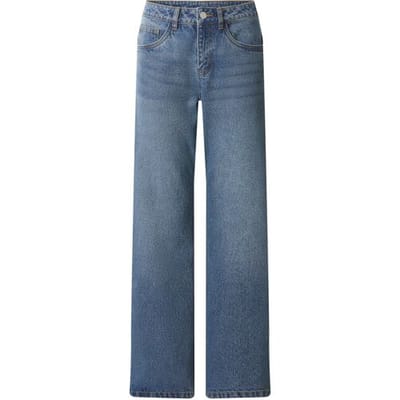 ESMARA Dames jeans - Wide leg (Blauw, 36)