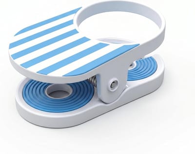 Daity 1 stuk - Universele clip-on bekerhouder – Draagbare, antislip drankhouder – Multifunctionele bevestiging voor tafels, buiten en stoelleuningen