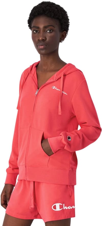 Champion Full Zip Hoodie Roze Dames - Maat M