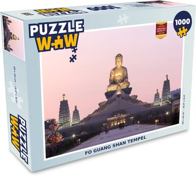 Puzzel Fo Guang Shan tempel - Legpuzzel - Puzzel 1000 stukjes volwassenen