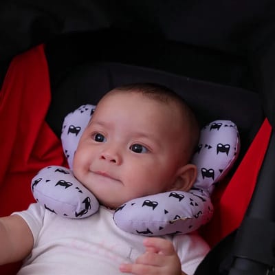 KimDo - Baby Maxi Cosi Steun Kussen - Kat - Neksteun voor Baby's - Steunkussen voor Reiswieg - MaxiCosi Steunkussen - Slaapkussen - Auto - Babystoel Nek Steun - Baby Slaapkussen - Autostoel Nekkussen