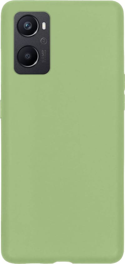 Hoes - Geschikt voor OPPO A76 - Sterk & Shockproof - Hoesje Cover - Siliconen Case - Groen