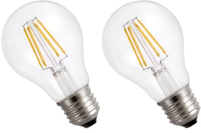 Spectrum LED Lamp E27 11W 230V - 1550 Lumen - 4000K Neutraal wit - Natuurlijk licht - Energiezuinig - 2 stuks