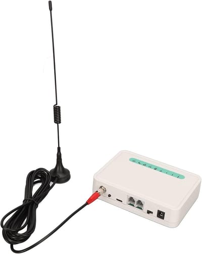 Vaste GSM-terminal - Desktop beller - Gesprekken voeren - Krachtige signaalontvangst - 12 x 8.5 cm - Zwart