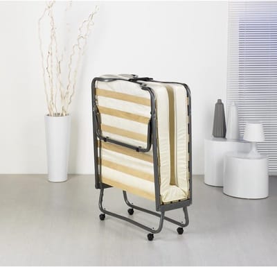 Vouwbed - Logeerbed - Gastvrij Ontvangen - Orthopedisch Matras - 80 x 200 cm - Blauw