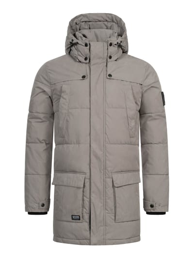 Alessandro Salvarini Heren Winterjas AS-458 – Klassieke Parka Met Fleecevoering & Afneembare Capuchon
