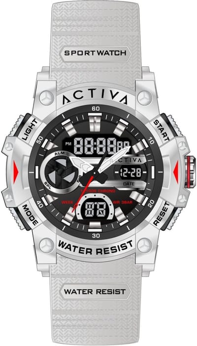 Activa Digital ACW8086-002 Heren digitale horloge - 50 mm