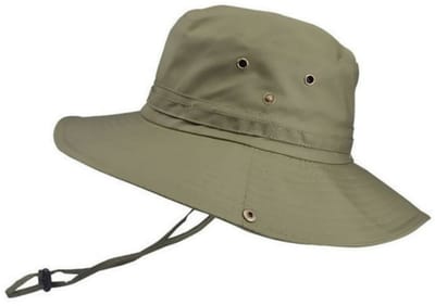 TOVBMUP Safari Hoed - Bucket hat - Vissershoedje - Zonnehoed - Dames en heren - Zonbescherming - Geschikt voor vissen in de buitenlucht - Legergroen