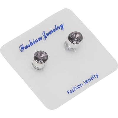Boucle d'oreille magnétique pour la santé Boucle d'oreille amincissante par thérapie magnétique Stimulation des points d'acupuncture Puce Gris