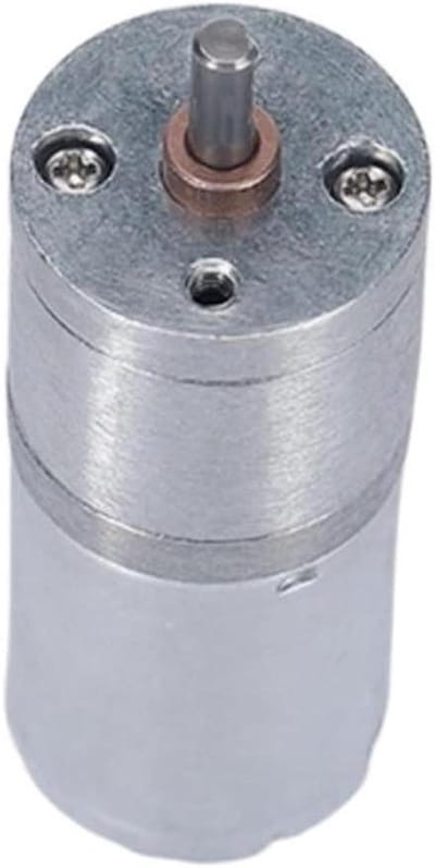 Gelijkstroommotor - Micro elektromotor - Robotica Projecten - Hoog Koppel Geluidsarm - 24.2 mm Buitendiameter - Metaal