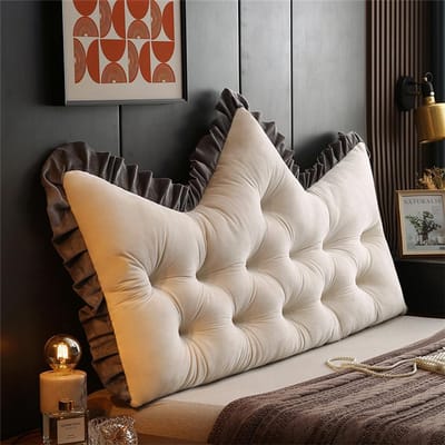 Extra groot rugkussen met rugleuning voor in bed of op de bank