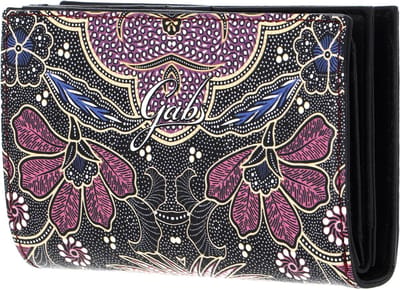 Gabs Leren Portemonnee GMONEY14 Wallpaper Ruga Black Wallet Africa Veelkleurig