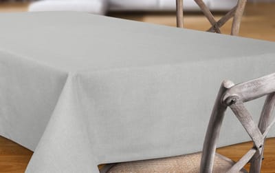 Unyqoos ® Tafelkleed in Linnen Stijl, Onderhoudsvriendelijk, Diverse Maten en Kleuren Beschikbaar