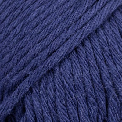 DROPS Paris Uni Colour - 28 marineblauw - Katoen Garen