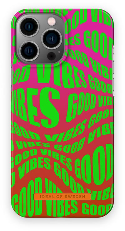ideal of sweden fashion case geschikt voor Apple iphone 13 pro max good vibes