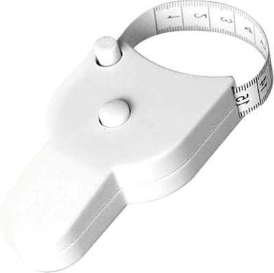 Fako Bijoux - Meetlint Lichaam - Omvang Lichaam Meter - Meetband - Omvangsmeetlint - Omtrekmeter - Lichaamsmeter - Lichaamsvetmeter - Tailor Measuring Tape - Body Mass Tape - 152cm - Wit