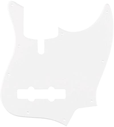 Boston M4V-110-W pickguard, Sire Marcus Miller V-series 4-string, 1 ply, white