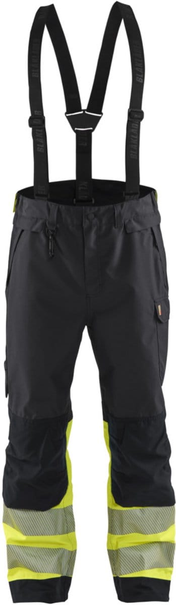 Blaklader 1877-1977 Shell werkbroek High Vis - Zwart/High Vis Geel - 4XL