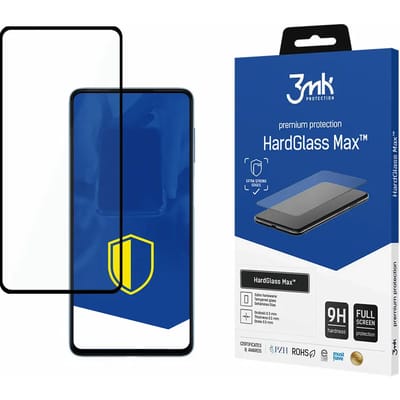 3MK Serie - Volledig Dekking Gehard Glas - Samsung Galaxy M52 - Zwarte Rand