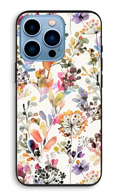 Case Company® - Hoesje geschikt voor iPhone 13 Pro hoesje - Wilde grassen - Biologisch Afbreekbaar Telefoonhoesje - Bescherming alle Kanten en Schermrand