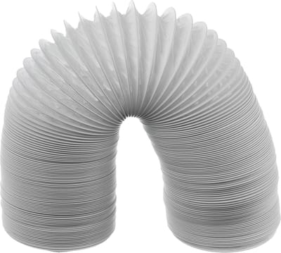 80mm 6m PVC flexibele ventilatieslang - afvoerslang voor airconditioning, wasdroger, afzuigkap
