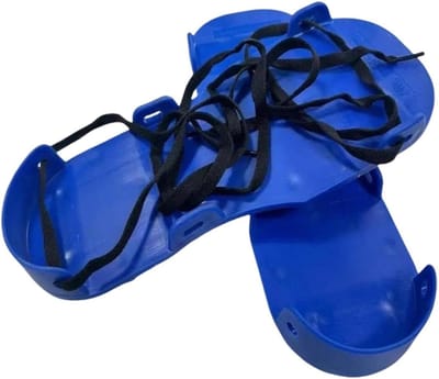 Luchtgaten Schoenen - Aerator Sandalen - Bodem Verbeteren - Stevige Stalen Prikkers - 30 cm - Multicolor