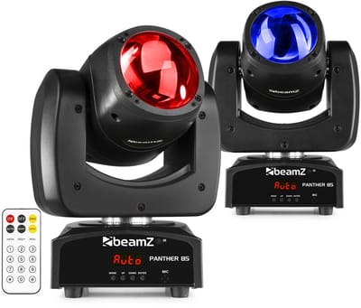 BeamZ Panther 85 LED set van 2 moving heads - 80W