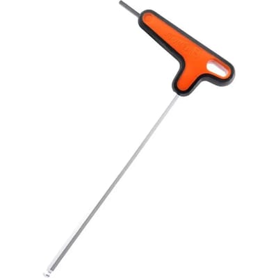 Gereedschap superb inbus sleutel 6mm t-sleutel met kogelkop - ZWART