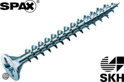 Spax Spaanplaatschroef Verzinkt PK 6.0 x 140 (20)