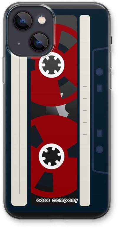 Case Company® - Hoesje geschikt voor iPhone 13 hoesje - Here's your tape - Soft Cover Telefoonhoesje - Bescherming aan alle Kanten en Schermrand