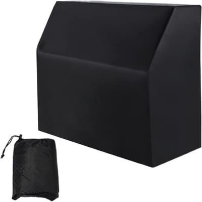 Piano Beschermhoes - Rechte Piano Cover - Piano Beschermen - Waterdicht Stofwerend - 153 x 60 x 110 cm - Zwart
