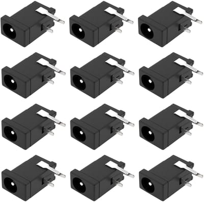 Dailygoods - Set van 30 DC Power Jack Plugs 3Pin