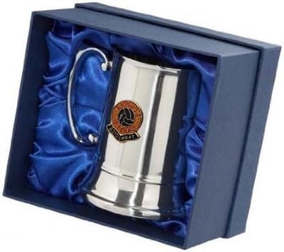 Dundee United 'Tannadice' voetbalclub roestvrij staal Tankard