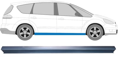 Reparatie dorpel voor Ford S-MAX 2006-2015 / Links = Rechts (symmetrisch)