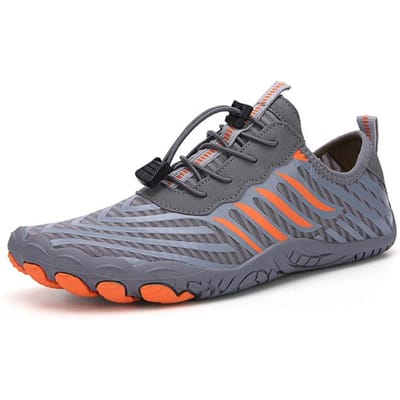 Chaussures de Trekking Randonnée Homme Femme Sports de Plein Air Escalade Baskets Antidérapantes Respirantes Chaussures de Fitness Athlétiques Nouvelles Unisexe 43 gray