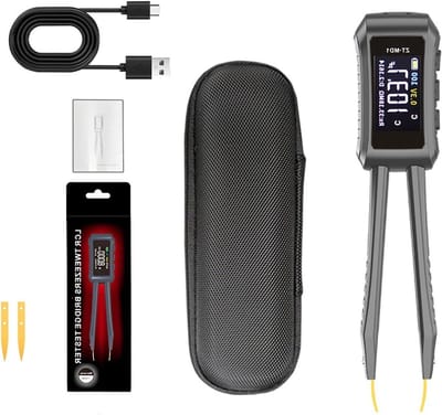 LCR ESR 0,5% precisie digitale mini-pincet, digitale multimeter voor weerstand, condensator, inductor, spanning, frequentie, diode