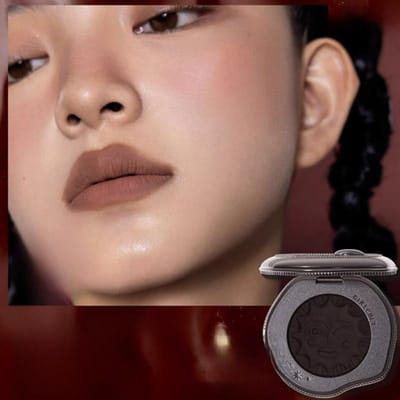 Girlcult Emotional Powder Blush Black Fuwa Cream Blusher Highlight Expansion Color White Nude Color Fine Matte Cold Natural brown