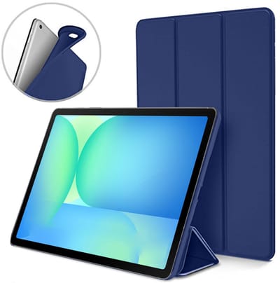 ChiGuard Hoesje geschikt voor Samsung Galaxy Tab S10 FE / S10 Lite / S9 FE / S9 Hoesje – Shock Proof Hoesje – Smart Cover - Blauw