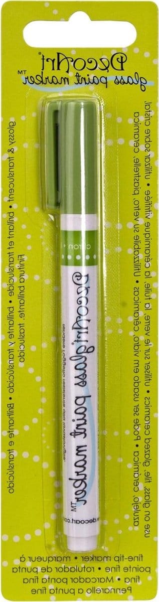 Glasverf Marker - Verf Pen - Decoreren Keramiek - Glanzende Afwerking - 1 millimeter - Veelkleurig