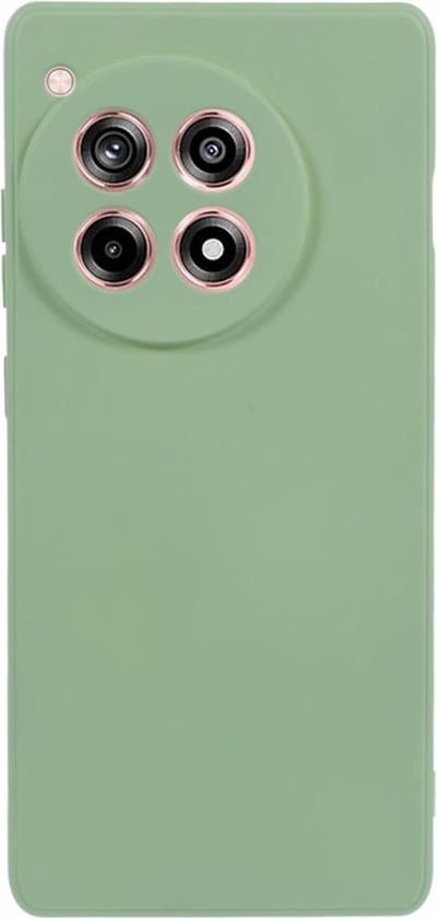 Coverup Hoesje - Geschikt voor OnePlus 12R Hoesje - Coverup Colour TPU Back Cover - Frog Green
