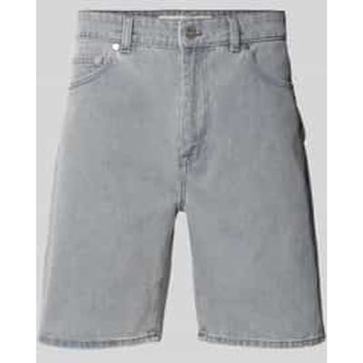 Straight fit jeansbermuda in 5-pocketmodel