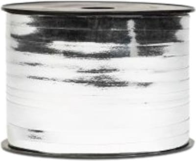 Krullint 250mx5mm metallic zilver