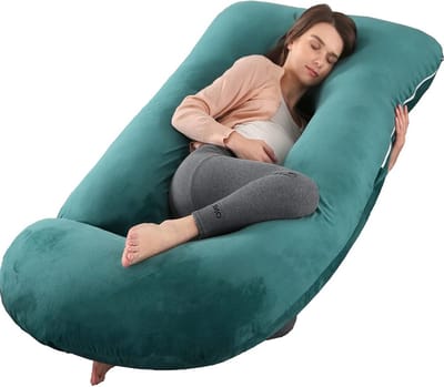 Zwangerschapskussen - Moederschapskussen - Comfortabel Slapen - U-vormig Ontwerp - 57 inch - Veelkleurig