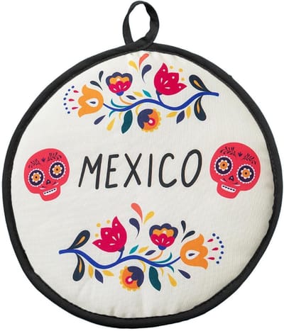 Tortilla Warmer - Mexicaanse Voedselhouder - Warm Houden - Magnetronbestendig - 31 x 31 cm - Stijl E