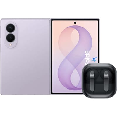 Samsung Galaxy Z Fold 8 512GB Lila 5G + Samsung Galaxy Buds4 Pro Zwart