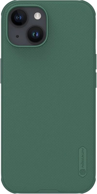 Geschikt voorNillkin Apple iPhone 15 Super Frosted Shield Hoesje - Groen