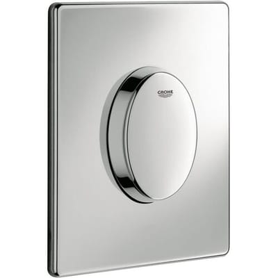 Grohe Skate Air Bedieningsplaat - enkelspoeling - verticaal - chroom