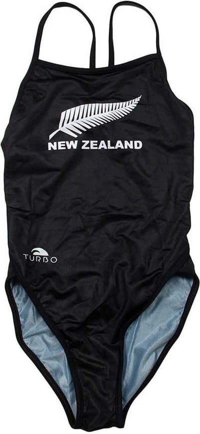 Turbo New Zealand 891322 Zwemkleding Zwart S Vrouw