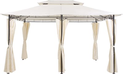 COLOS - Tuinpaviljoen - Beige - Staal
