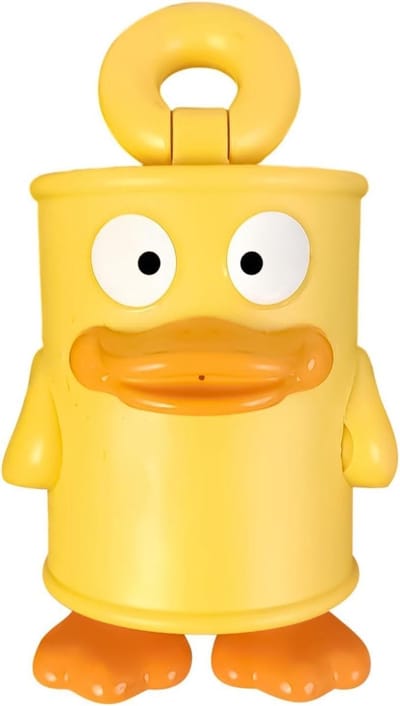 Watersproei Speelgoed - Interactieve Eend - Zomer Plezier - Vrolijke Sprinkler - 12 x 9 x 8 cm - Geel